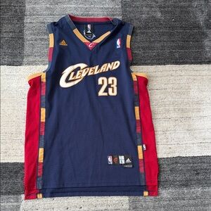 Adidas Cleveland Navy and Red Jersey